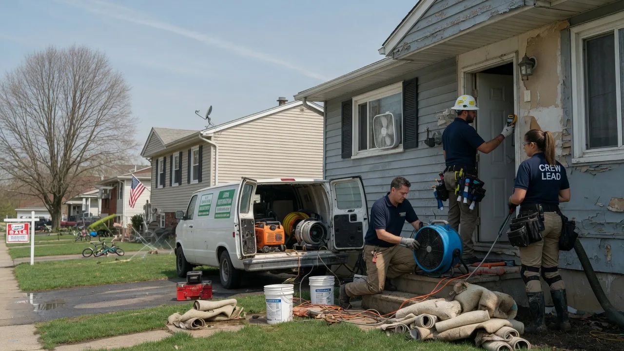 Flood Cleanup in Sugar Valley, GA near me